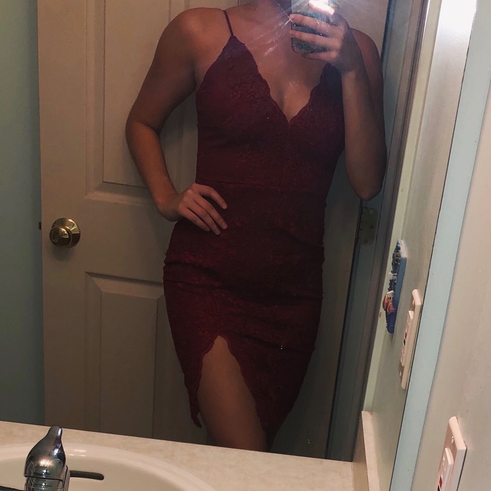 Red holiday dress - Windsor